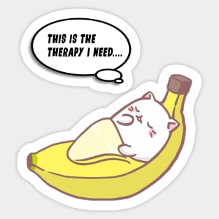 This is the therapy is need Sticker